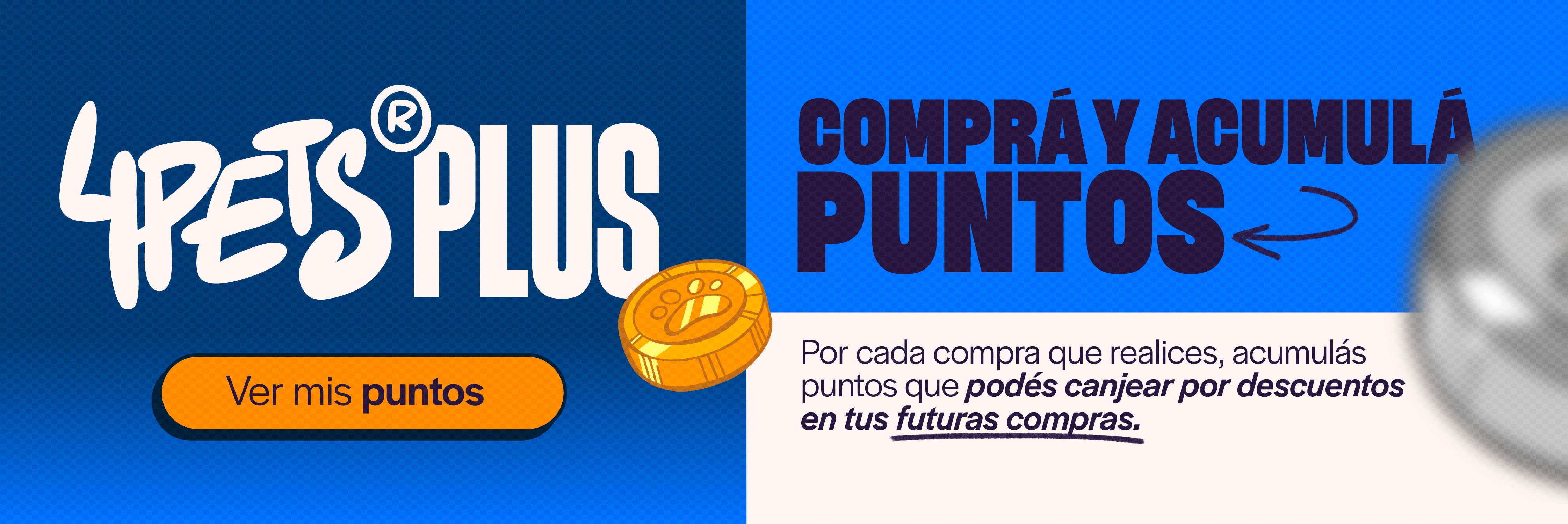 4Pets Plus: comprá y acumulá puntos