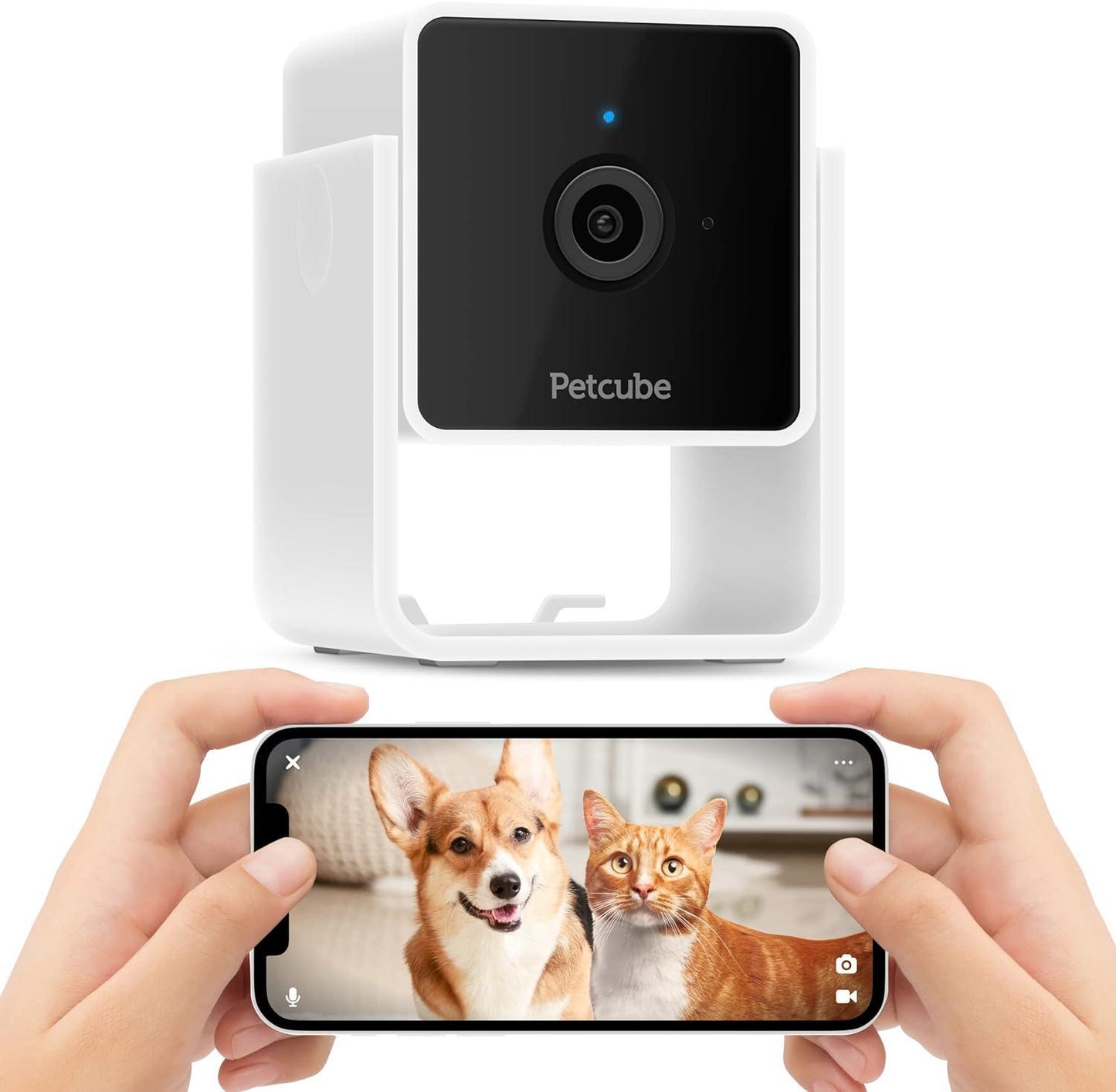 Cámara de seguridad para mascotas con Wi-Fi - Compatible con Alexa – 4Pets