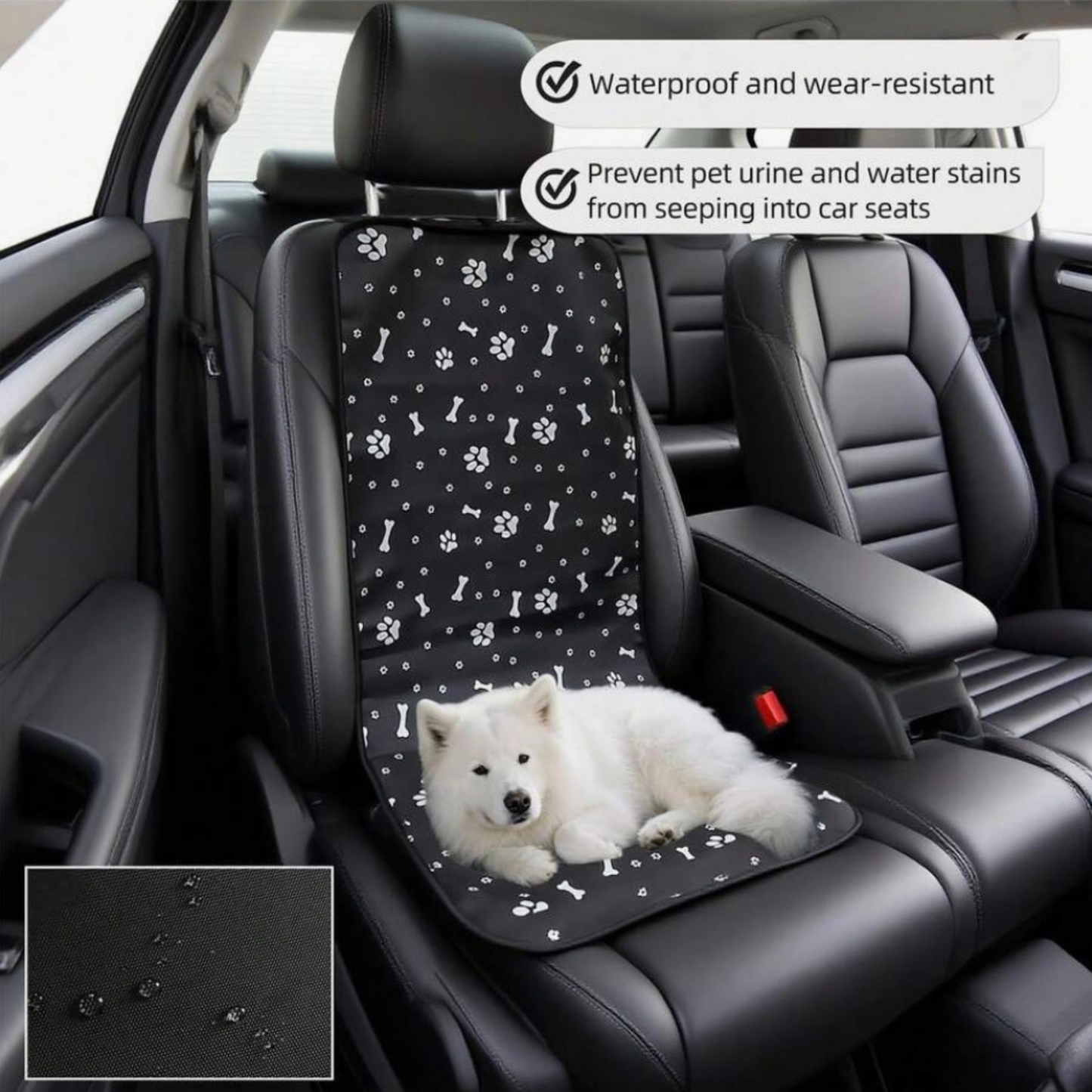 4Pets - Cobertor Impermeable De Asientos - Rosa
