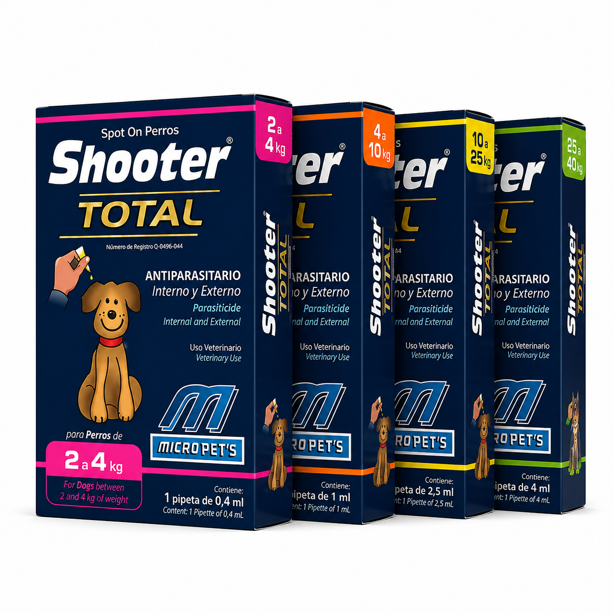 Microsules - Perros - Shooter Premium Pipeta Spot On