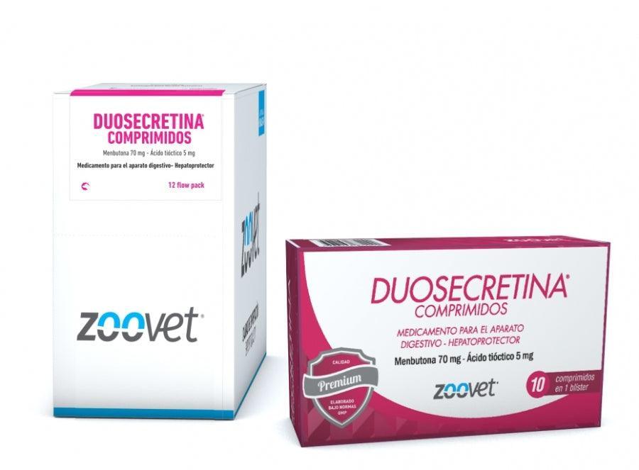 Zoovet - Duosecretina Comprimidos