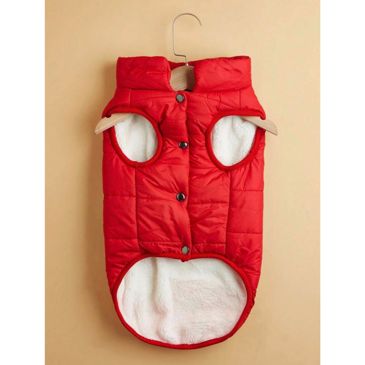 4Pets - Perros - Ropa Invernal Térmica - Rojo