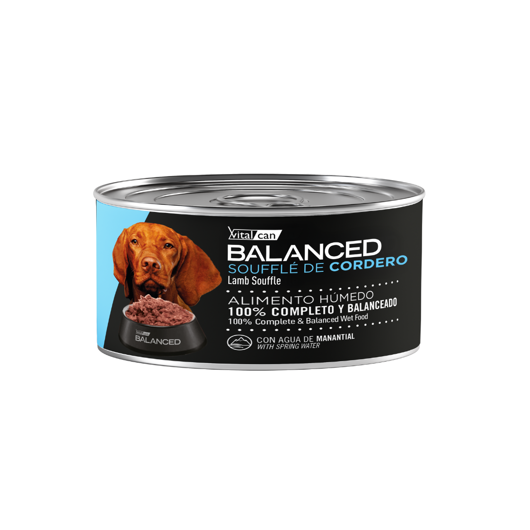 Vitalcan - Balanced Souffle De Cordero Perro Adulto