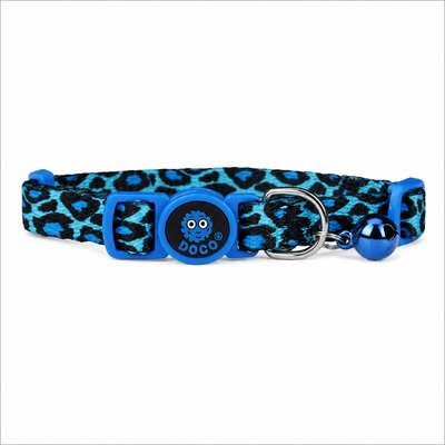 Doco - Gatos - Collar - Animal Print Azul