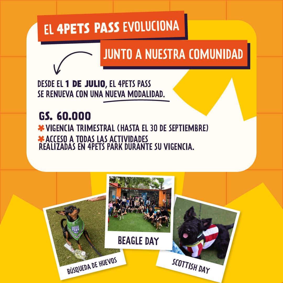 4PETS PASS - Acceso al Parque