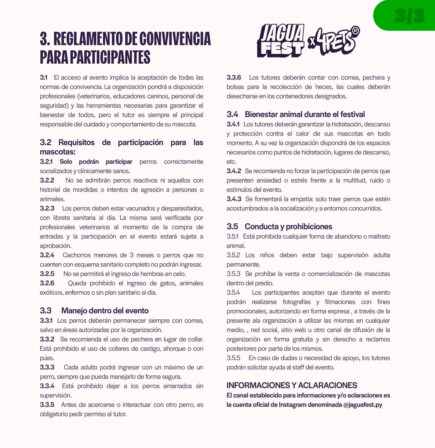 YOGA CON JAGUA (INCLUYE ENTRADA HUMANA Y PERRUNA) - JAGUAFEST