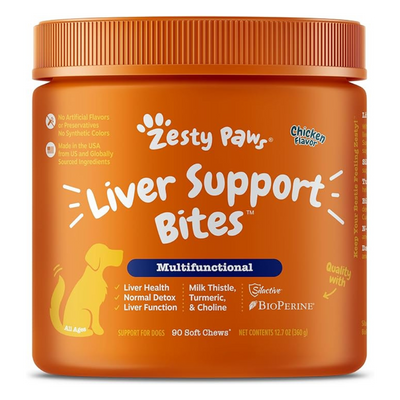 Zesty Paws - Suplemento Hepático
