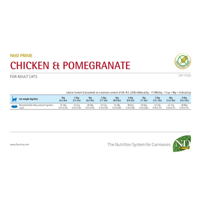 N&D Prime - Gatos Adultos - Pollo