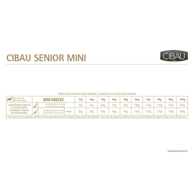 Cibau - Perros Senior Pequeños