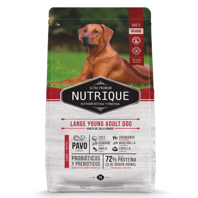 Nutrique - Perros Adultos Grandes - Pavo