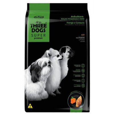 Three Dogs - Perros Adultos Pequeños - Pollo