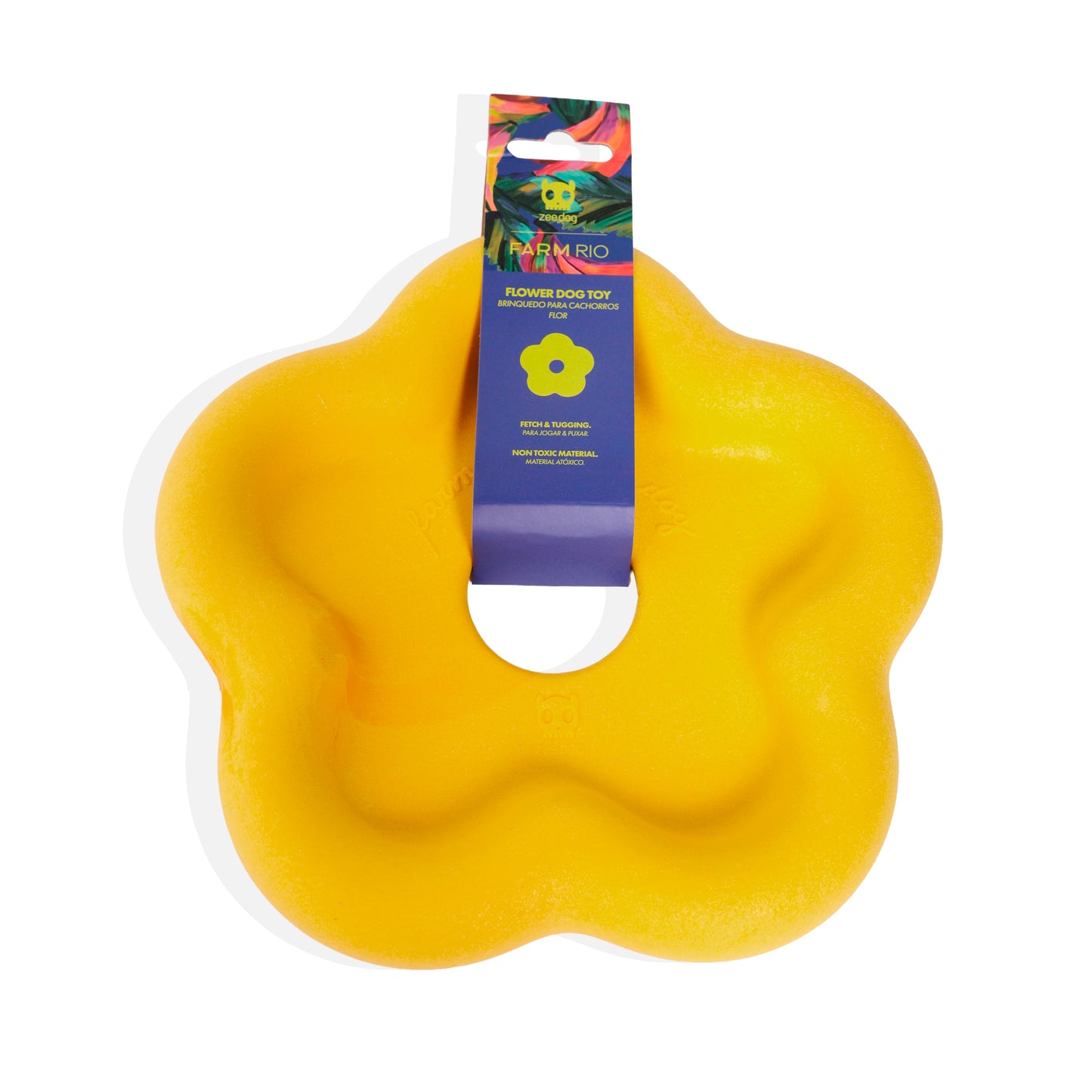 Zeedog - Farm - Farm Flower - Yellow Toy