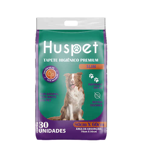 Huspet - Tapete Higiénico Premium - 80x60 cm