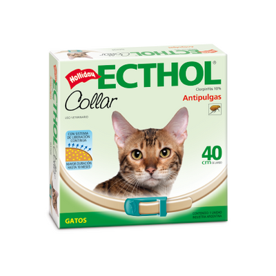Holliday - Gatos Collar Antiparasitario Ecthol