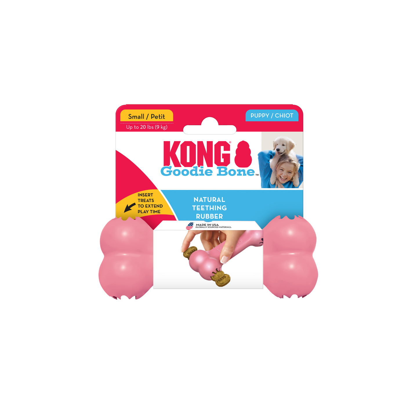 Kong - Perros Cachorros Goodie Bone
