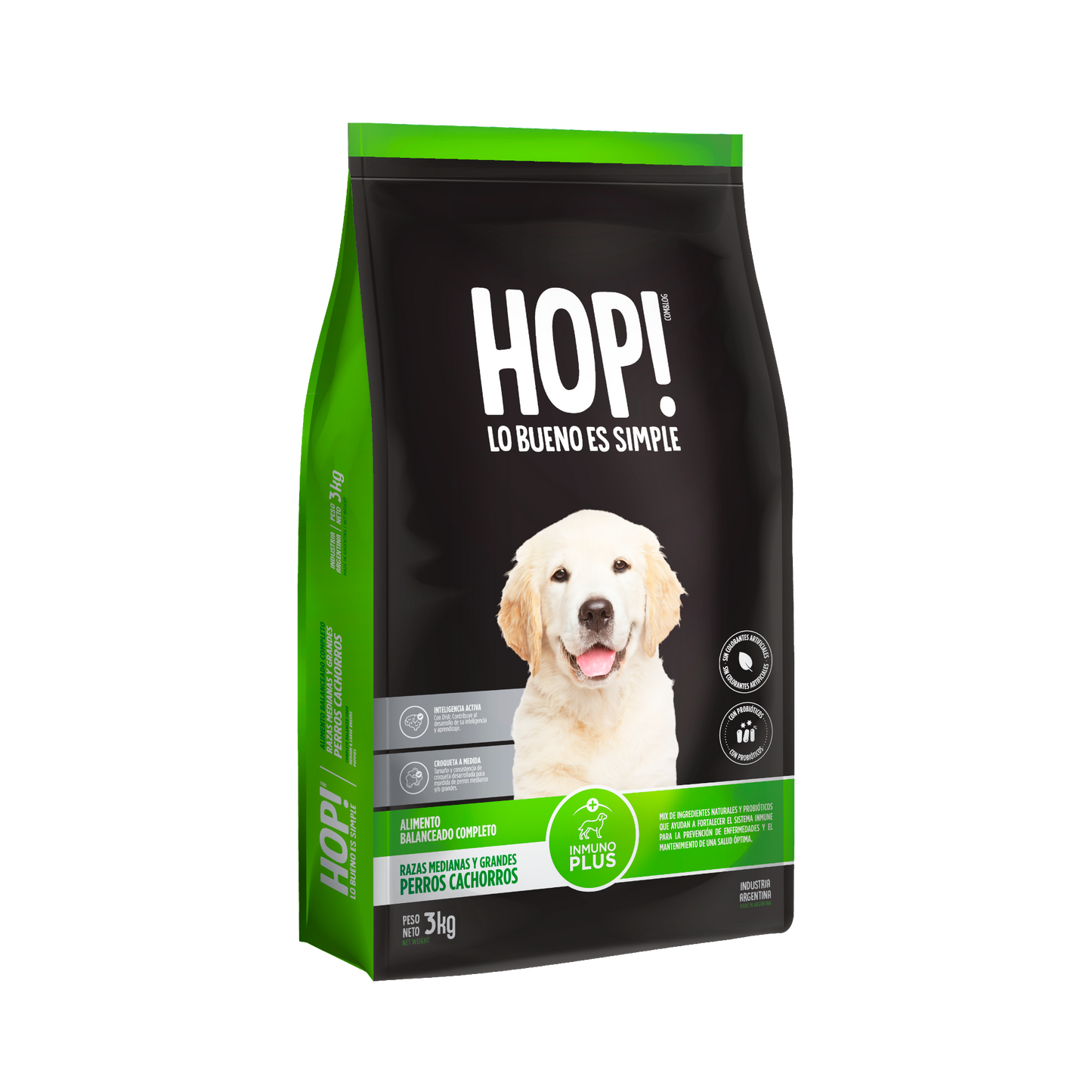 HOP - Perros Cachorros Medianos & Grandes