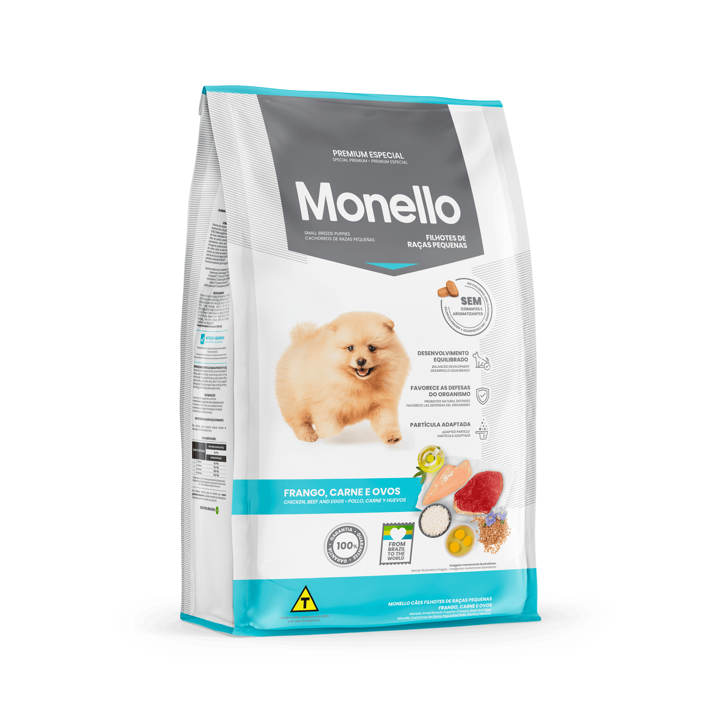 Monello - Perros Cachorros Pequeños - Huevo & Carne