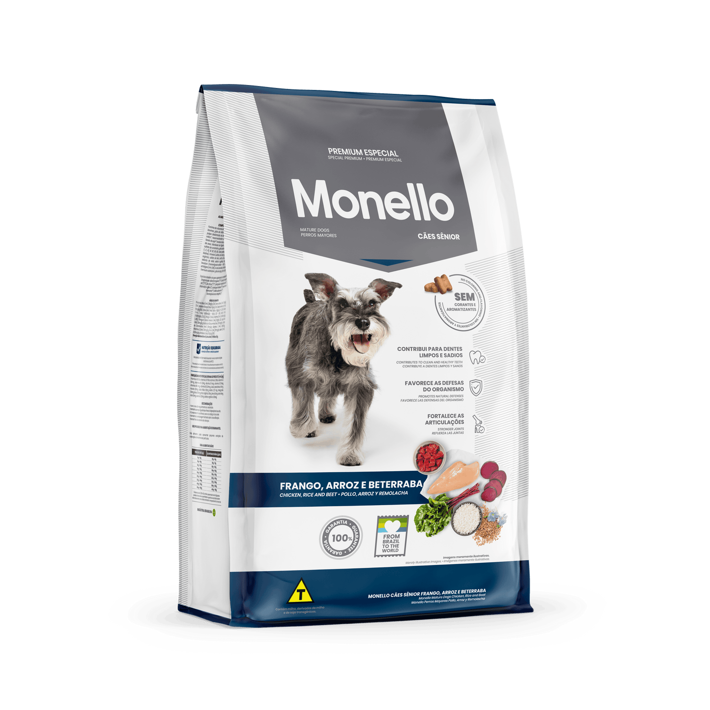 Monello - Perros Senior - Pollo, Arroz & Remolacha