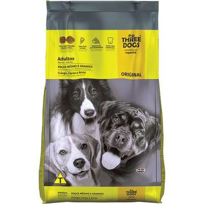 Three Dogs - Perros Adultos Medianos & Grandes