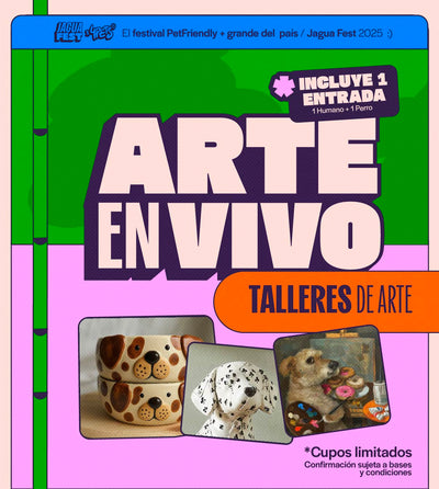 PINTURA CON CHOLI Y TU JAGUA (INCLUYE ENTRADAS) - JAGUAFEST