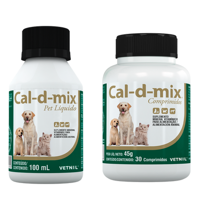Vetnil - Suplemento de Calcio Cal-d-mix