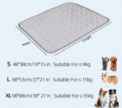 Cama Refrescante para Mascotas - Gris