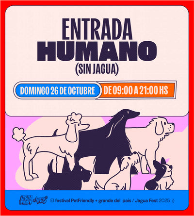 ENTRADA HUMANA (SIN JAGUA) - JAGUAFEST