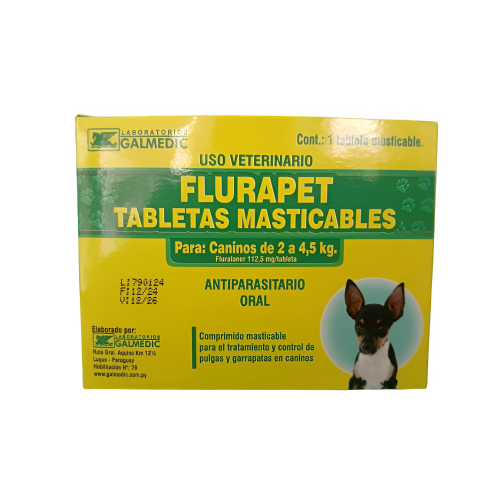 Galmedic - Flurapet - 1 Comprimido