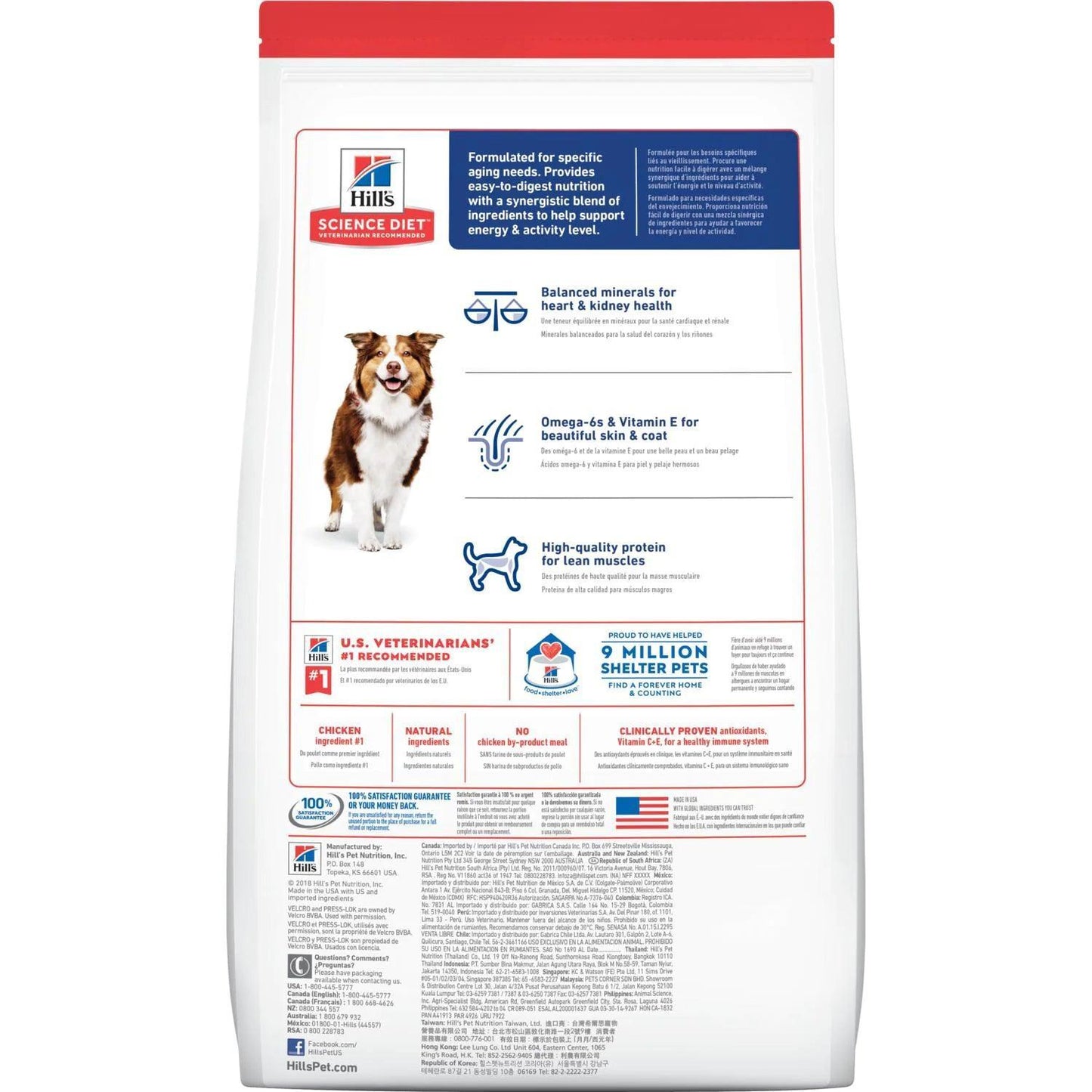 Hill's - Perros Adultos 7+ Original