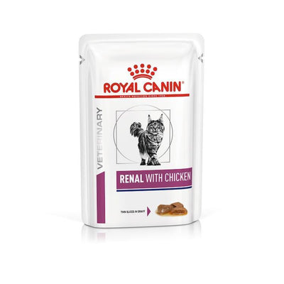 Royal Canin - Gatos Adultos - Cuidado Renal - Pollo - Pouch