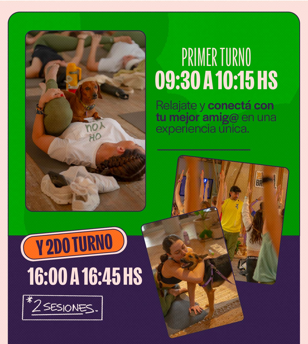 YOGA CON JAGUA (INCLUYE ENTRADA HUMANA Y PERRUNA) - JAGUAFEST