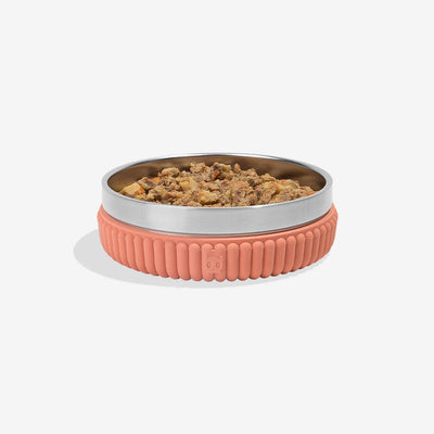 Zeedog - Plato Tuff Bowl Small Stripes Clay