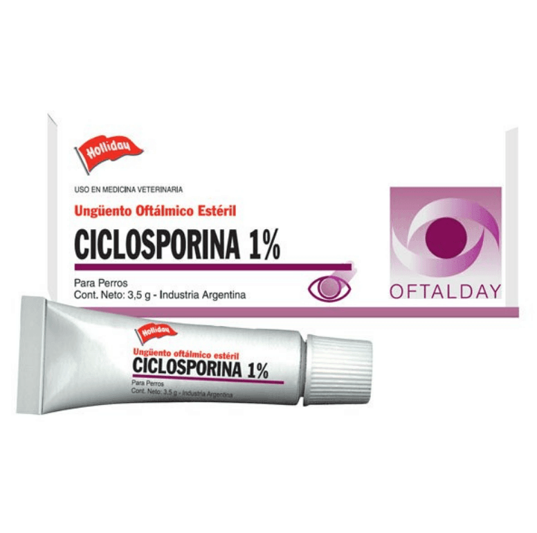 Holliday - Perros Ciclosporina 1% Oftalday