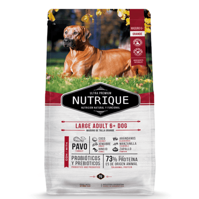 Nutrique - Perros Senior Grandes - Pavo