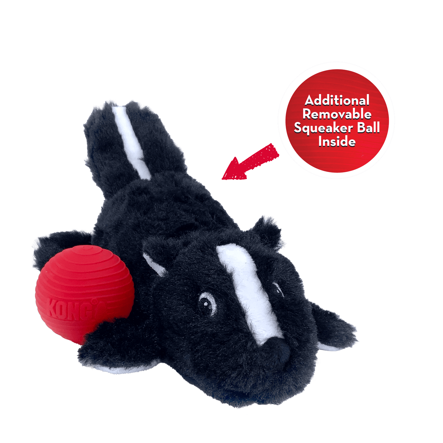Kong - Cozie Pocketz Skunk